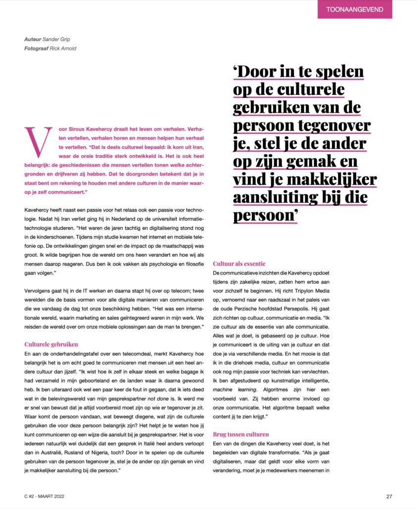 2022 - Logeion - De invloed van cultuur op communicatie - Sirous Kavehercy - page 2