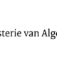 Ministerie van Algemene Zaken - logo